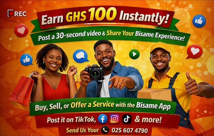 Bisame Post Video Rewards Banner