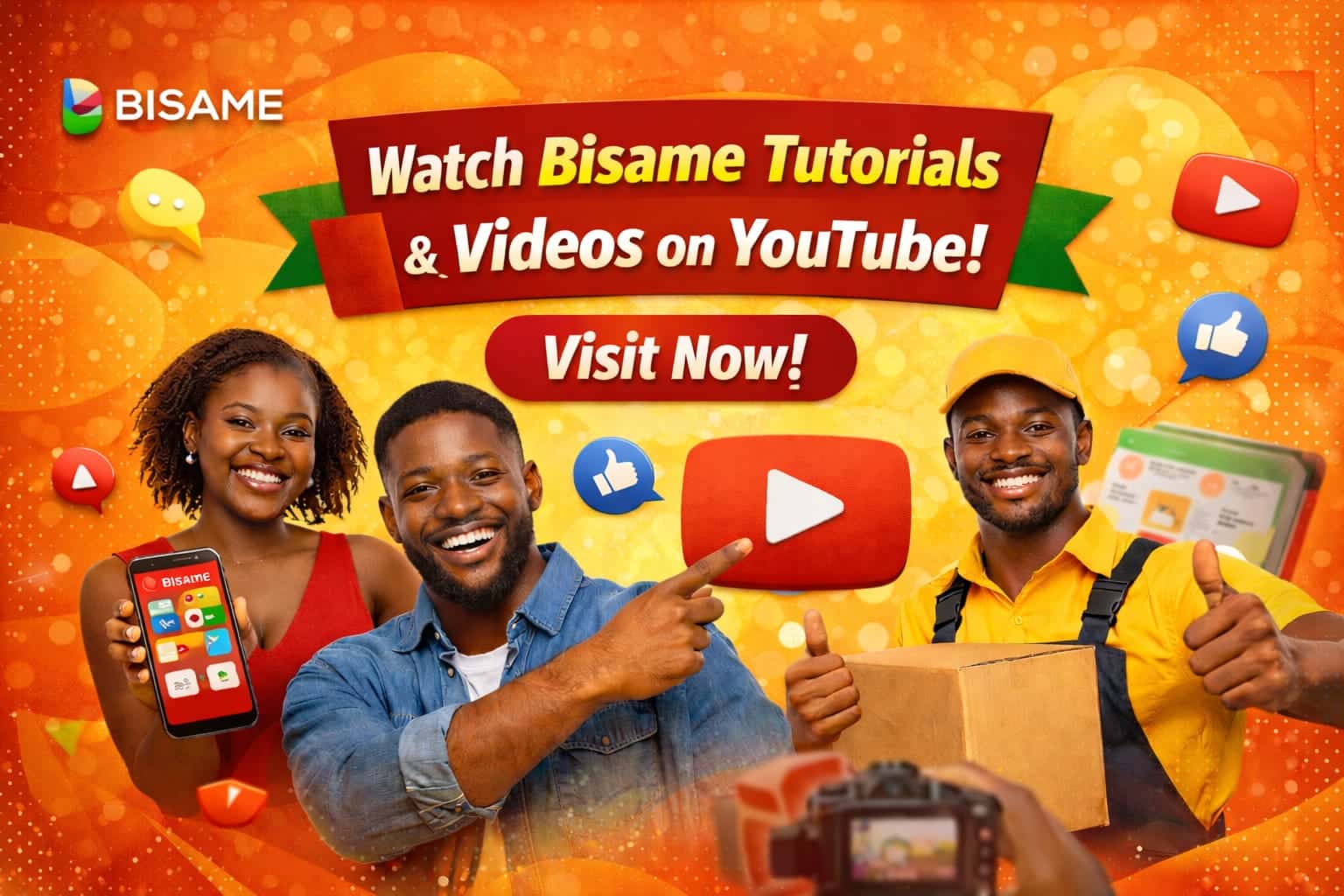 Bisame TV banner